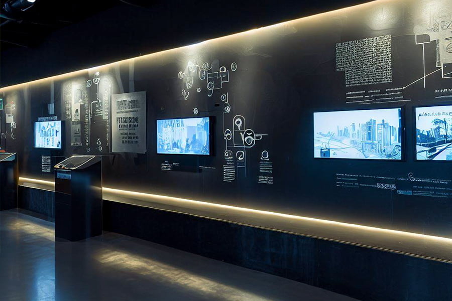 展廳設(shè)計(jì)，展廳設(shè)計(jì)效果圖，九來九往展廳設(shè)計(jì)公司