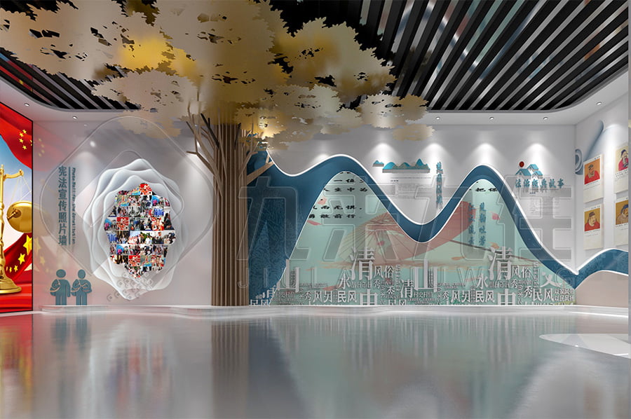 法制宣傳基地，普法教育館，展廳設計，規(guī)劃，實施
