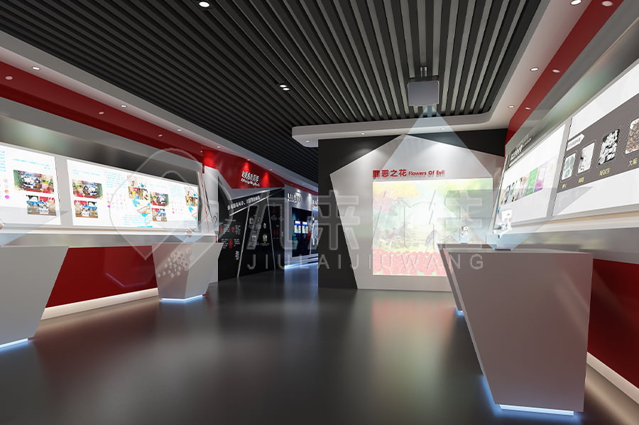 多媒體毒品預(yù)防教育基地，互動(dòng)禁毒基地設(shè)計(jì)布局，禁毒展館方案設(shè)計(jì)，禁毒教育，數(shù)字化科技禁毒