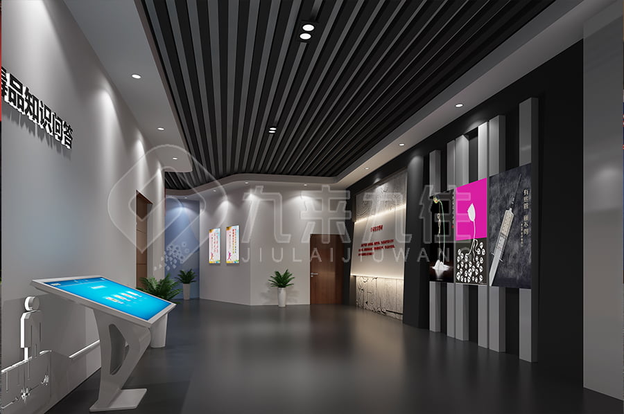 禁毒教育館，多媒體禁毒防艾展廳裝修設計，禁毒展廳裝修設計公司