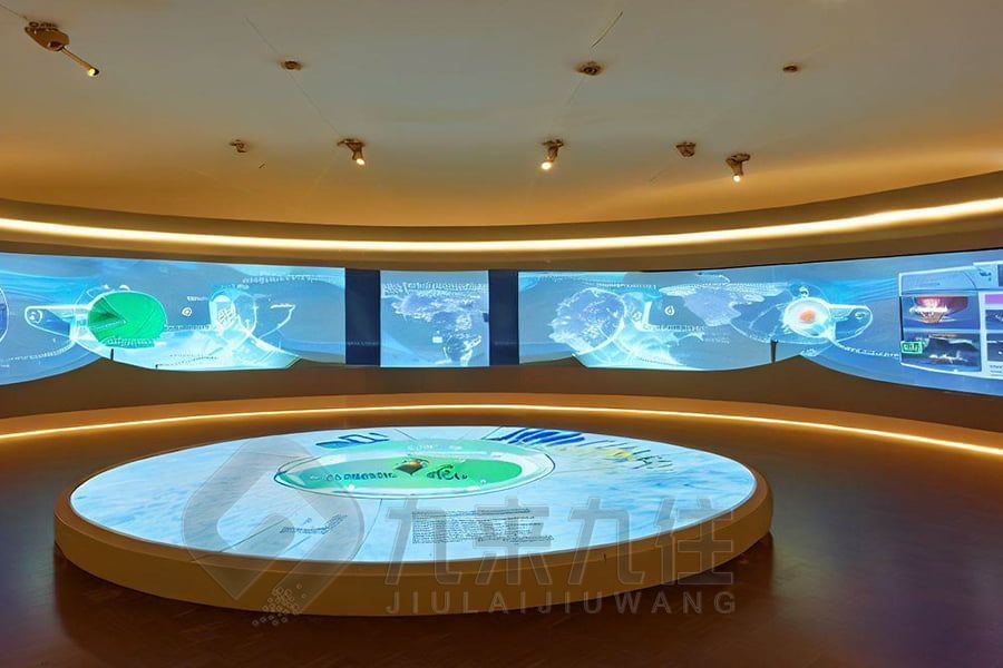 沉浸式外貿(mào)展示館設(shè)計,現(xiàn)代展示館建設(shè)方案,數(shù)字化展示館設(shè)計公司