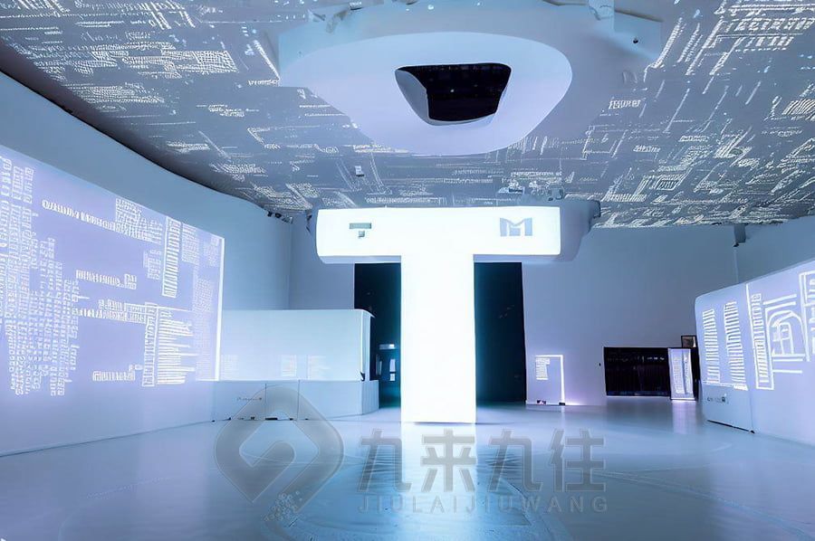 智慧企業(yè)產(chǎn)品體驗(yàn)館設(shè)計(jì),數(shù)字化企業(yè)展廳施工方案,九來九往多媒體展覽館建設(shè)計(jì)公司