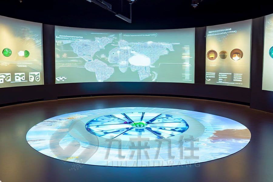 多媒體工業(yè)展廳設(shè)計(jì),數(shù)字化智慧展示,創(chuàng)新創(chuàng)意施工方案