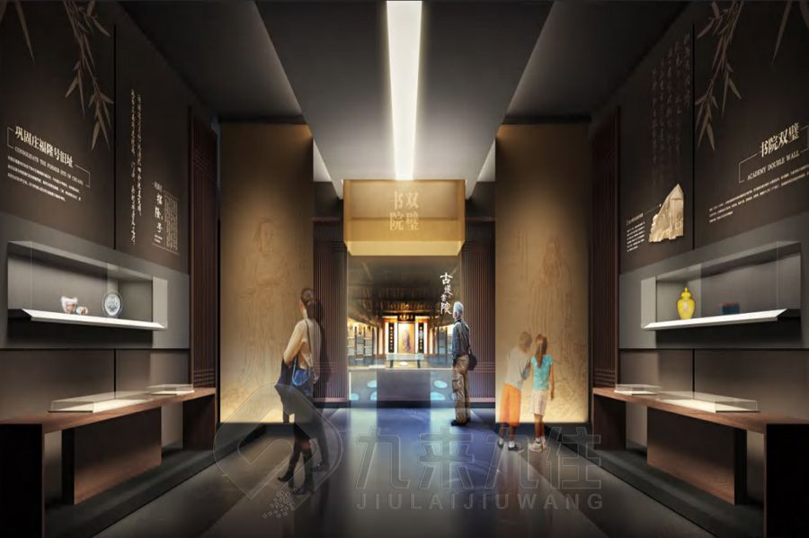 互動(dòng)歷史展覽館設(shè)計(jì),數(shù)字化展示施工方案,九來(lái)九往文化科技展廳建設(shè)