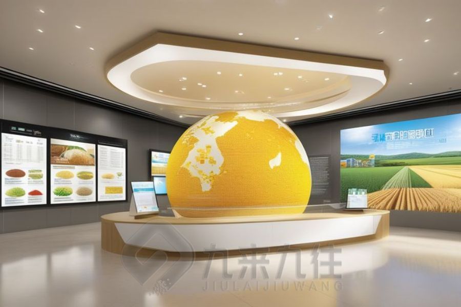 畜牧業(yè)博物館設計, 現代畜牧業(yè)展廳施工, 高科技畜牧業(yè)展覽館裝修