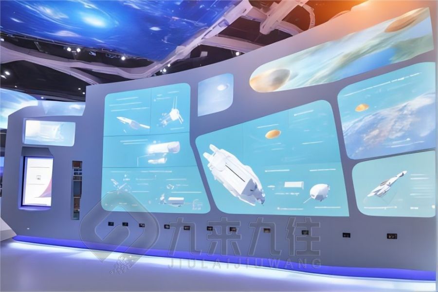 創(chuàng)新創(chuàng)意外貿(mào)展廳設(shè)計(jì),數(shù)字化展覽館建設(shè)方案,多媒體互動(dòng)展示館裝修