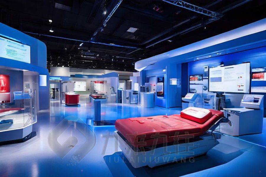 互動(dòng)外科科普展廳設(shè)計(jì),數(shù)字化醫(yī)療展覽館施工,智能醫(yī)療科普空間建設(shè)