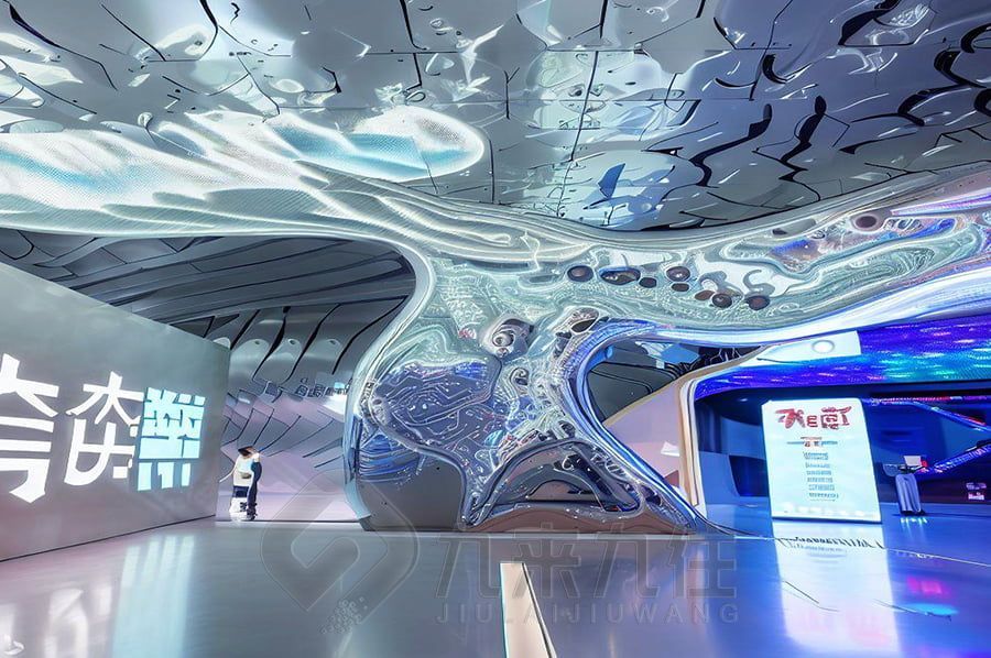 國企展廳聲光電設(shè)計(jì),數(shù)字化展覽館施工,智能化展示空間建設(shè)