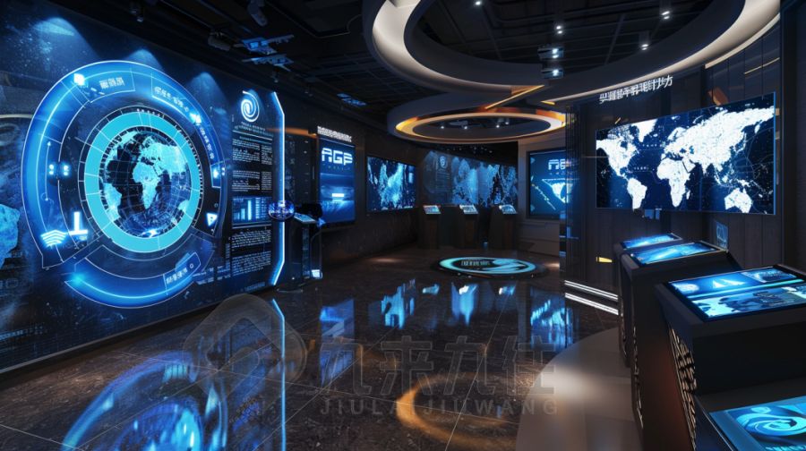 多媒體國防博物館設計,互動國防教育展館建設,智能國防展覽館裝修