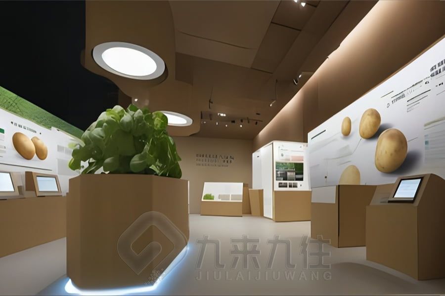 互動種植業(yè)館設計,環(huán)保展覽館施工方案,數字化農業(yè)展覽館裝修公司