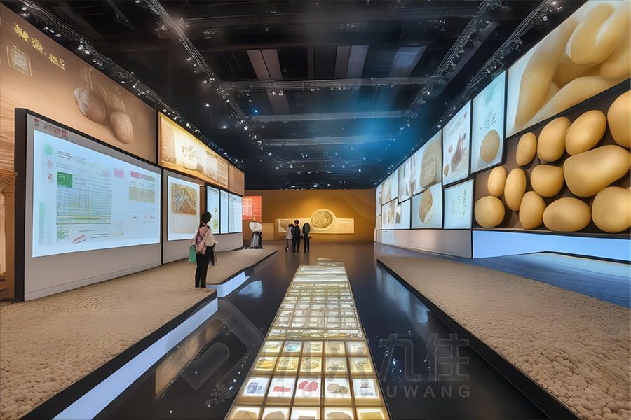 互動農業(yè)局館設計,數(shù)字化農業(yè)展覽館建設,多媒體農業(yè)展館裝修