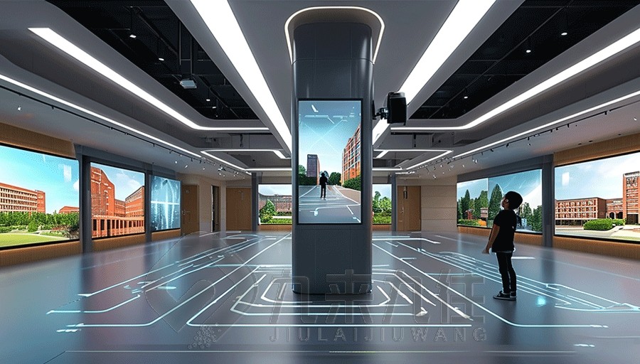 學(xué)校史館設(shè)計方案-最新校史館效果圖-高科技展廳建設(shè)方案策劃公司