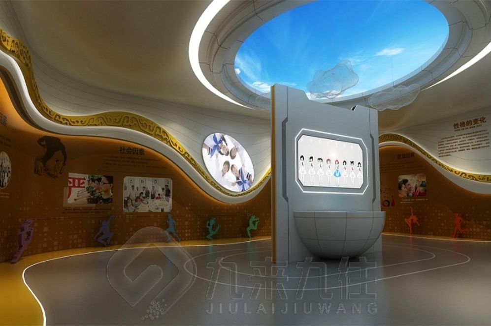 青少年法治教育展廳設(shè)計(jì), 互動(dòng)多媒體設(shè)備, 創(chuàng)意智慧展