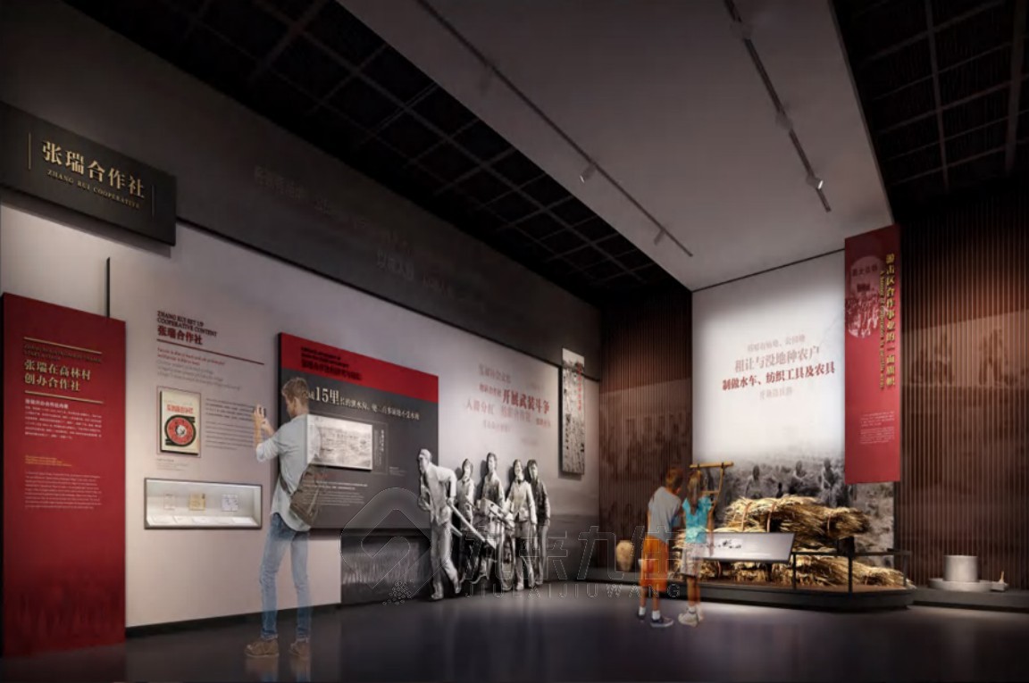 江西交互式展廳，企業(yè)展廳多媒體互動，線上展廳設計網(wǎng)站有哪些