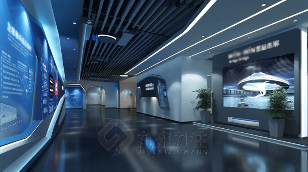 普洱智能化展廳效果圖，智能化展廳設(shè)計(jì)，數(shù)字化展廳建設(shè)方案