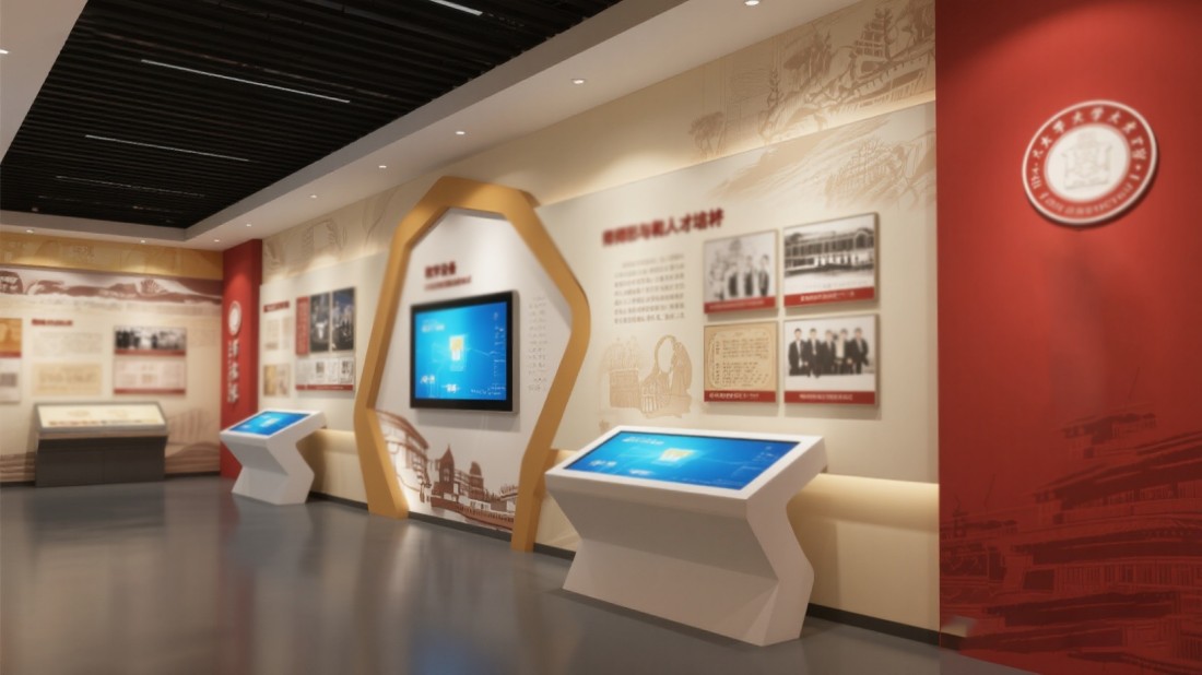 校園展廳，學(xué)校展廳