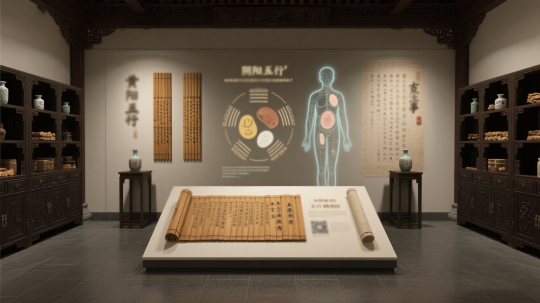中醫(yī)藥展館，中醫(yī)藥企業(yè)展廳