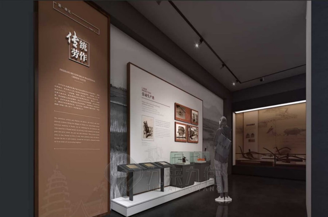 農(nóng)業(yè)展廳設(shè)計效果圖，農(nóng)業(yè)科普展廳
