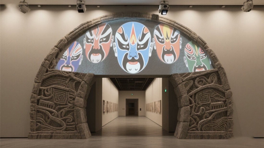 非遺展廳設(shè)計，非遺展示館