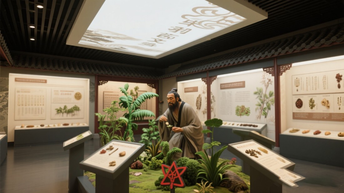 中醫(yī)藥文化展覽館，中醫(yī)體驗(yàn)館