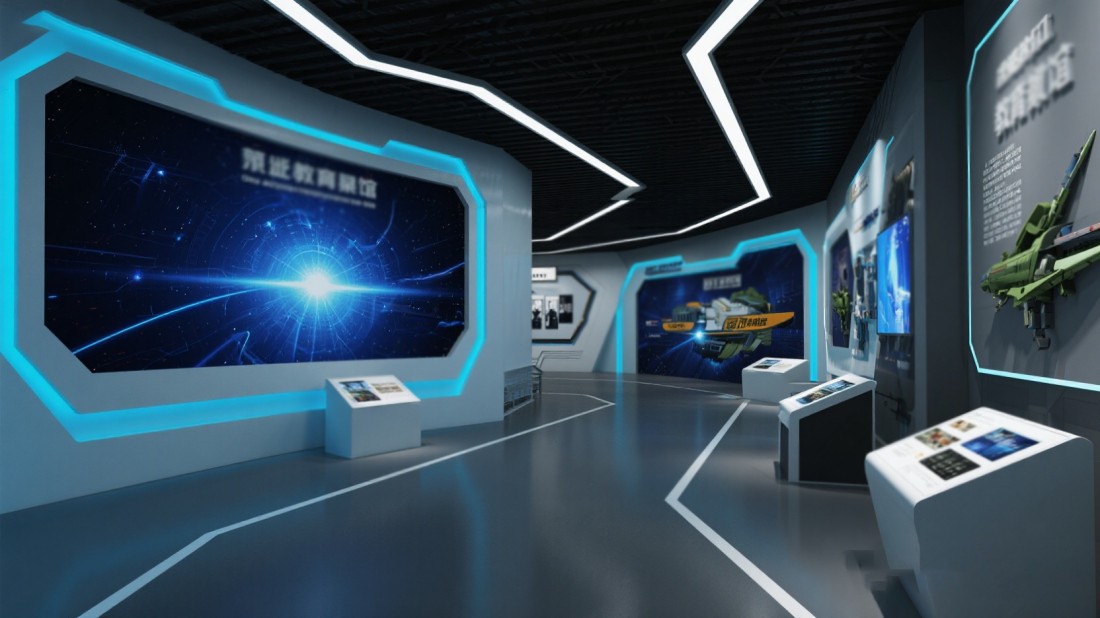 聲光電國家級(jí)科普教育基地效果圖