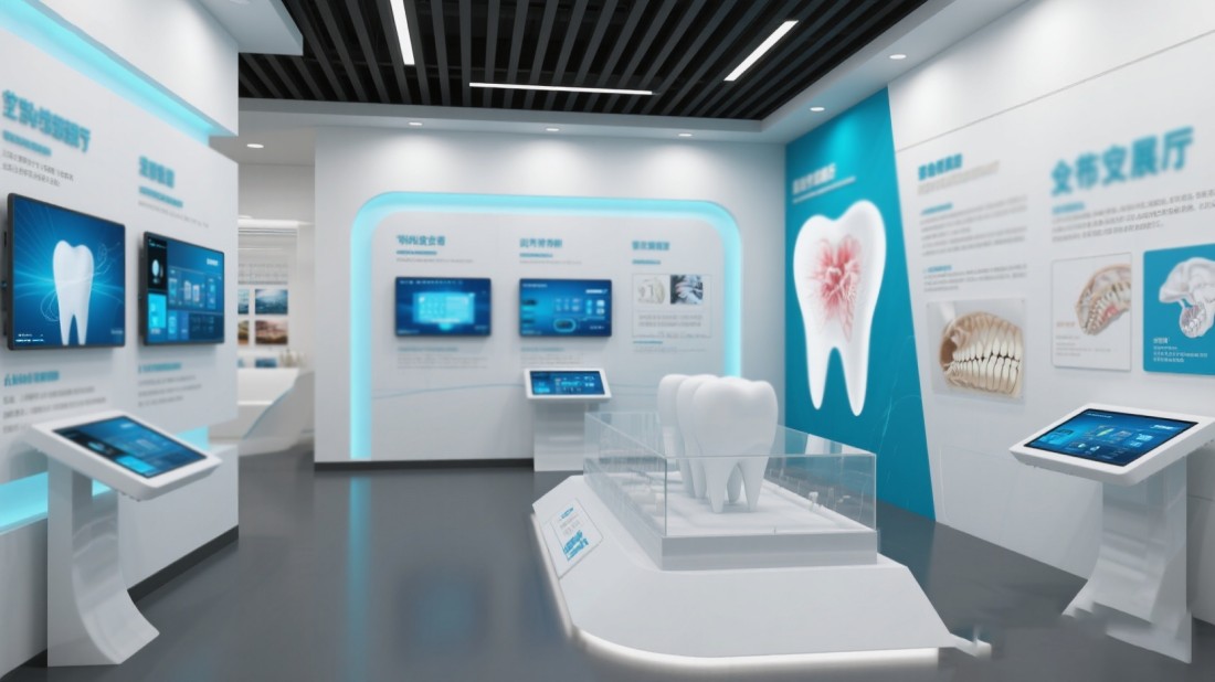 互動口腔科普館效果圖