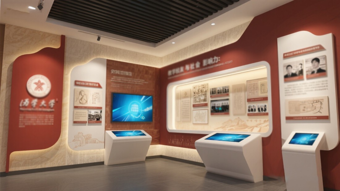 智能校史館設(shè)計(jì)效果圖